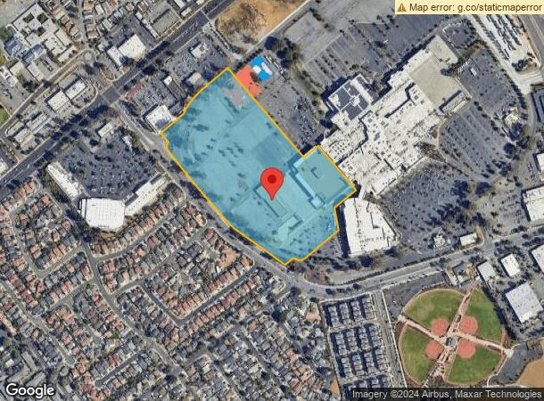  2180 Eastridge Loop, San Jose, CA Parcel Map