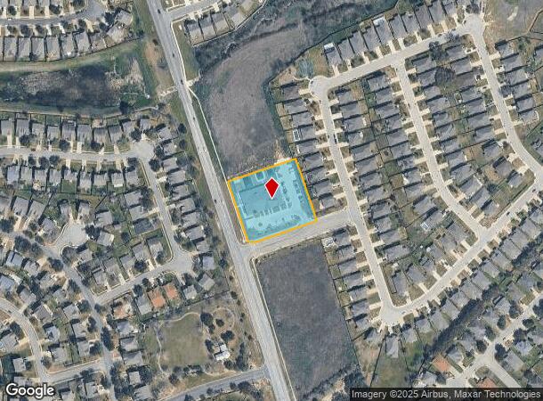  1190 Veterans Dr, Kyle, TX Parcel Map