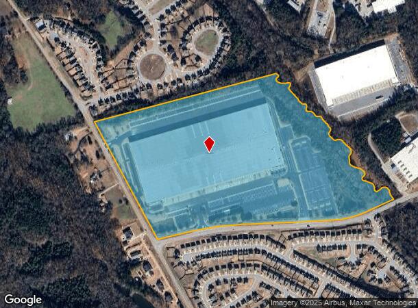 860 John B Brooks Rd, Jefferson, GA Parcel Map