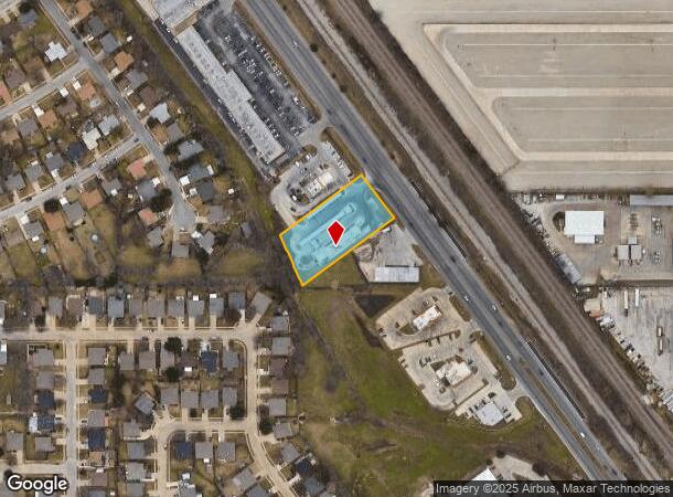 1017 N Saginaw Blvd, Saginaw, TX Parcel Map