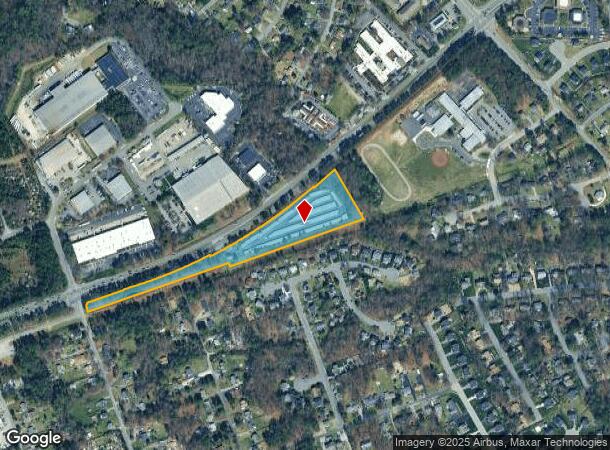 2701 E Parham Rd, Henrico, VA Parcel Map