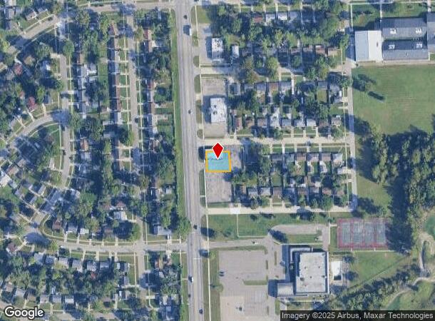 1715 Middlebelt Rd, Inkster, MI Parcel Map
