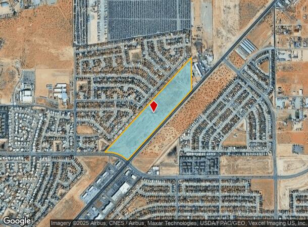 N Zaragoza Rd, El Paso, TX Parcel Map