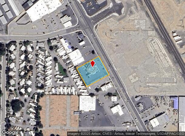  1516 N Wenatchee Ave, Wenatchee, WA Parcel Map