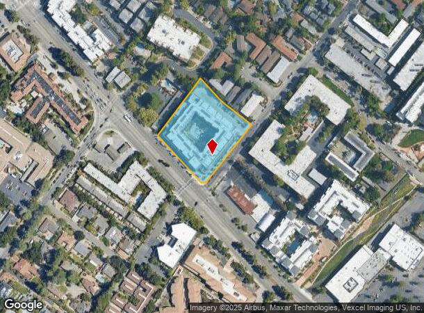 2700 W El Camino Real, Mountain View, CA Parcel Map