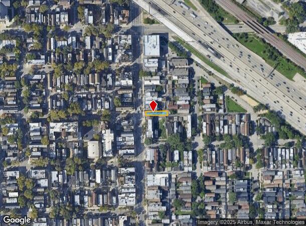  2115 N Damen Ave, Chicago, IL Parcel Map
