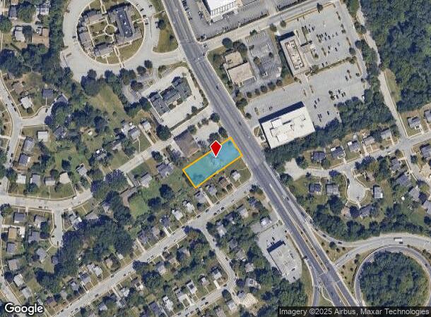 1202 York Rd, Lutherville Timonium, MD Parcel Map