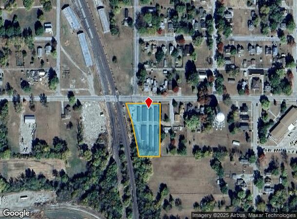 727 Iowa St, Hiawatha, KS Parcel Map