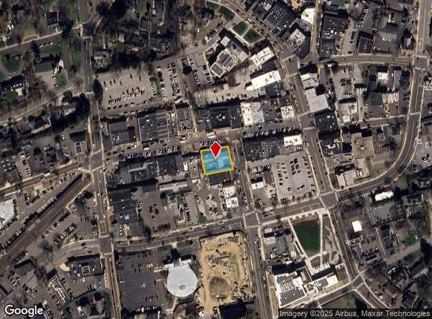 76 Elm St, New Canaan, CT Parcel Map