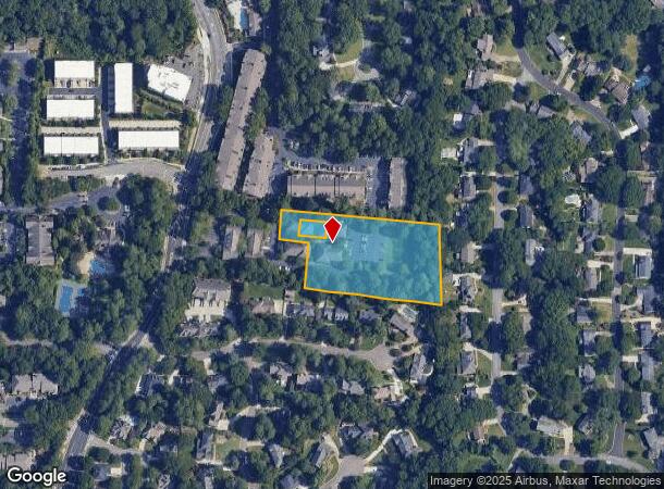  6849 Peachtree Dunwoody Rd, Atlanta, GA Parcel Map