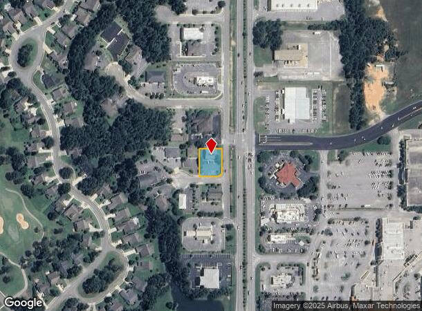 9815 Millwood Cir, Daphne, AL Parcel Map