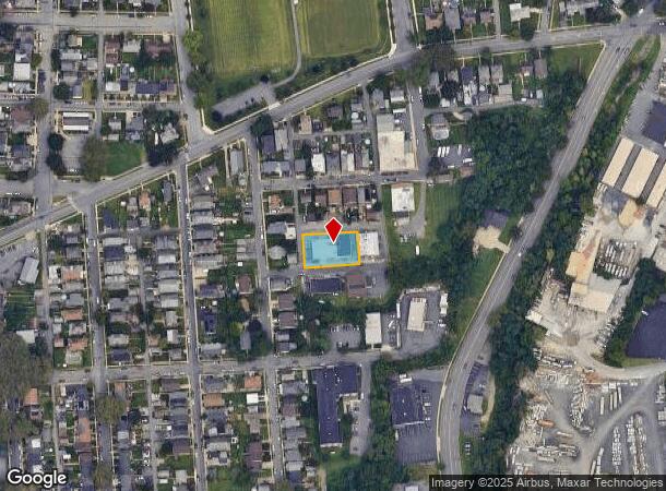  741 E Ettwein St, Bethlehem, PA Parcel Map