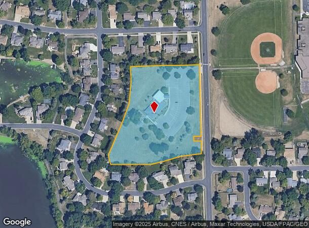 8801 Rice Lake Rd, Maple Grove, MN Parcel Map