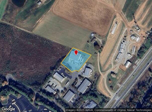  83 Executive Cir, Roanoke, VA Parcel Map