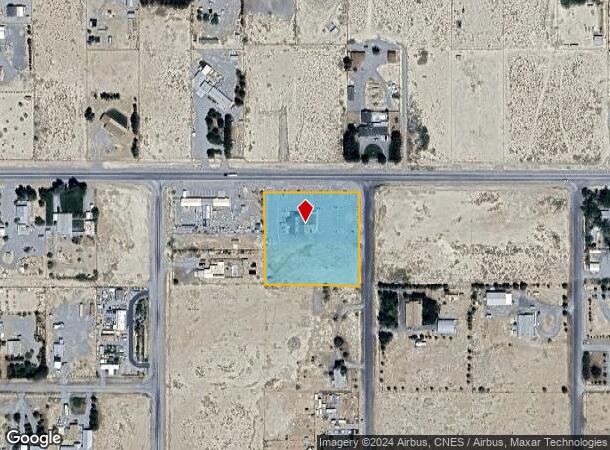  2101 E Gamebird Rd, Pahrump, NV Parcel Map