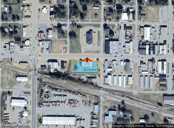  602 W Main St, Stroud, OK Parcel Map