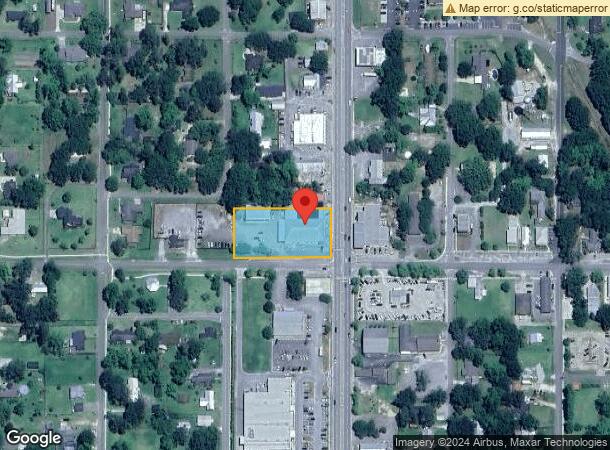  1051 N Hickory St, Loxley, AL Parcel Map