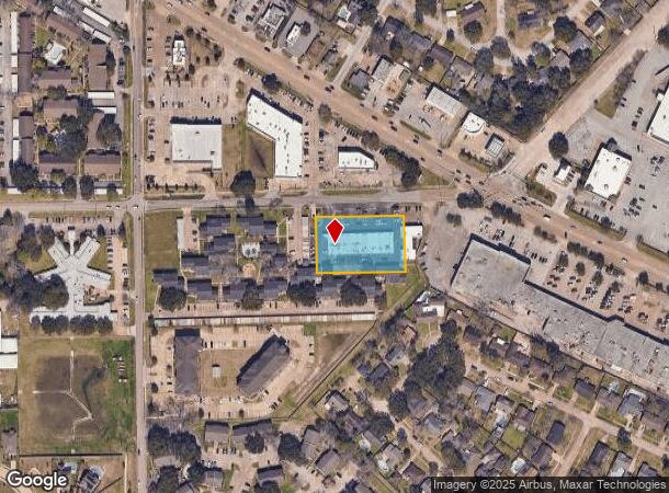  3322 E Walnut St, Pearland, TX Parcel Map