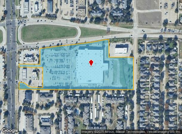  6000 Coit Rd, Plano, TX Parcel Map