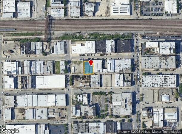 1641 W Carroll Ave, Chicago, IL Parcel Map