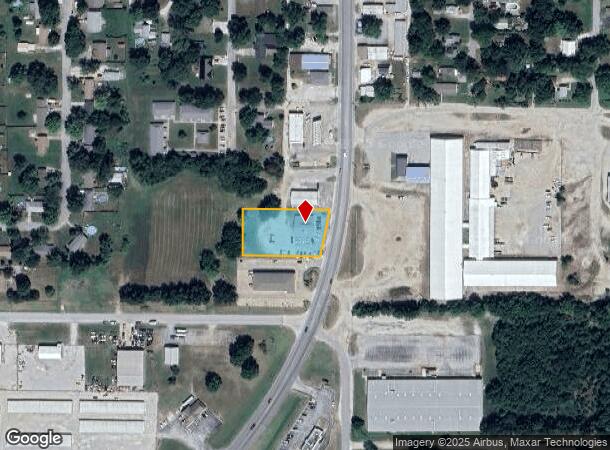 2447 Military Ave, Baxter Springs, KS Parcel Map