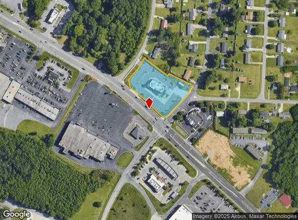  10301 S Main St, Archdale, NC Parcel Map