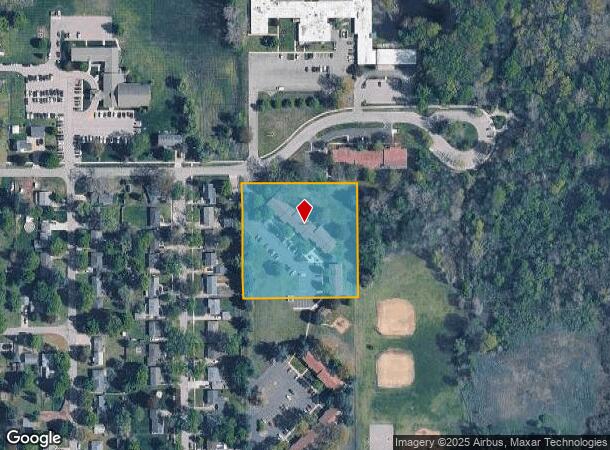  424 E Elm St, Wayland, MI Parcel Map