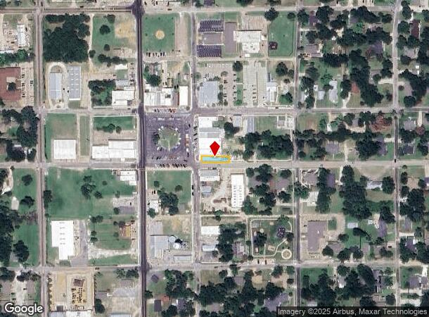  115 S Jefferson St, Pilot Point, TX Parcel Map