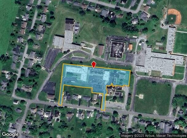 308 W Maple Ave, Lancaster, KY Parcel Map