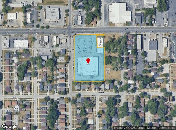  15101 Woodlawn Ave, Dolton, IL Parcel Map