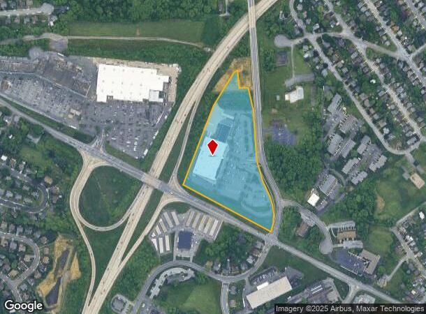 1114 W Wyomissing Blvd, Reading, PA Parcel Map