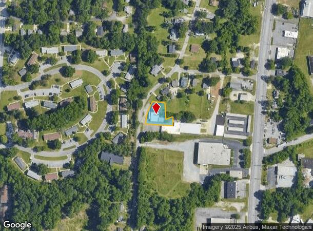  320 Hodgin St, High Point, NC Parcel Map