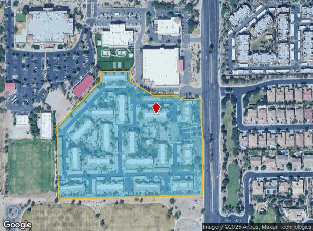 2222 S Dobson Rd, Chandler, AZ Parcel Map
