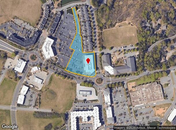  721 Jetton St, Davidson, NC Parcel Map