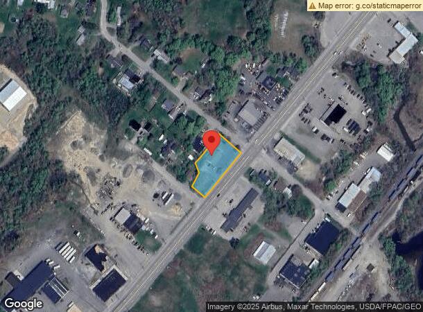  208 College Ave, Waterville, ME Parcel Map