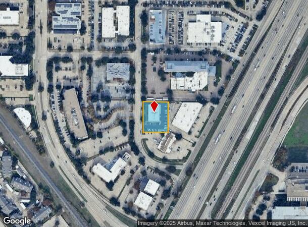  1616 Gateway Blvd, Richardson, TX Parcel Map