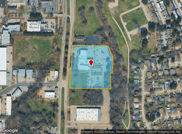  2423 Matlock Rd, Arlington, TX Parcel Map