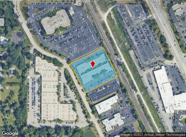  95 Revere Dr, Northbrook, IL Parcel Map