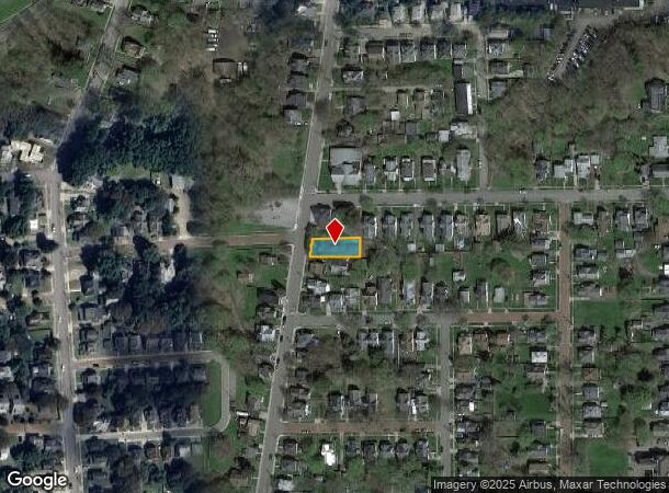 205 Forest Ave, Jamestown, NY Parcel Map