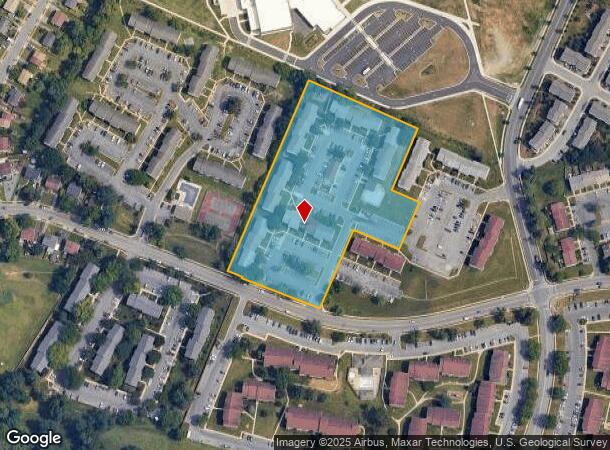 1461 Key Pky, Frederick, MD Parcel Map