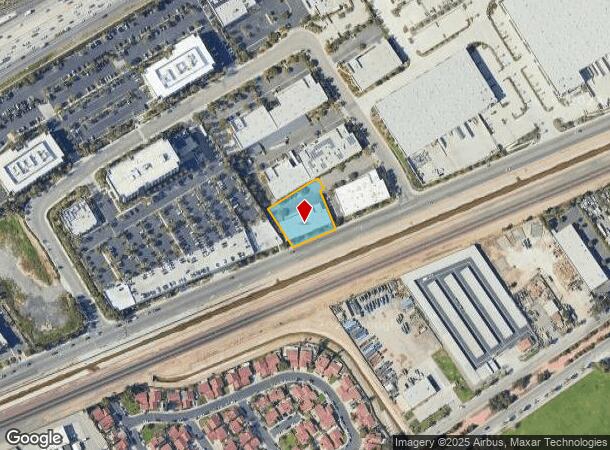  210 Crouse Dr, Corona, CA Parcel Map