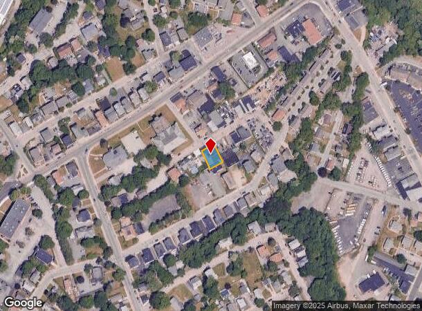  72 Parker St, Woonsocket, RI Parcel Map