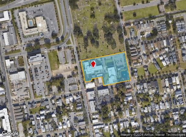  40 S Alcaniz St, Pensacola, FL Parcel Map