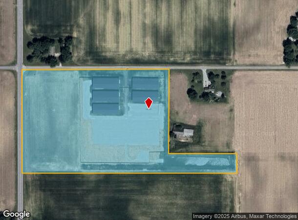  8843 W 700 S, Pendleton, IN Parcel Map
