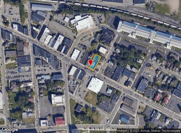  209 Main St, Johnson City, NY Parcel Map