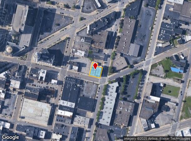68 E Huron St, Buffalo, NY Parcel Map