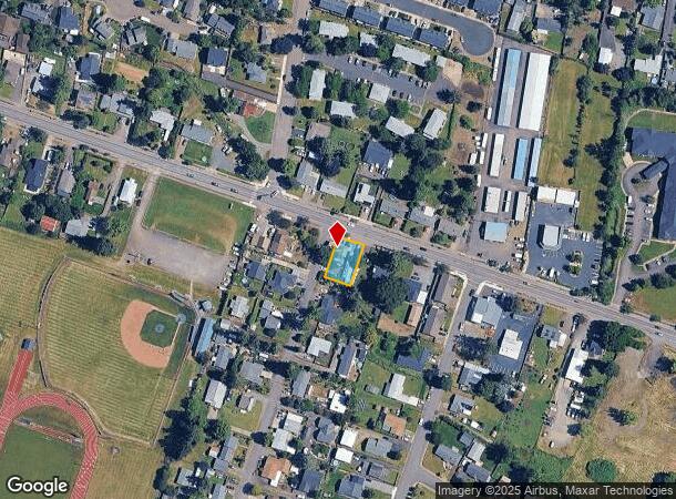 704 E Main St, Molalla, OR Parcel Map