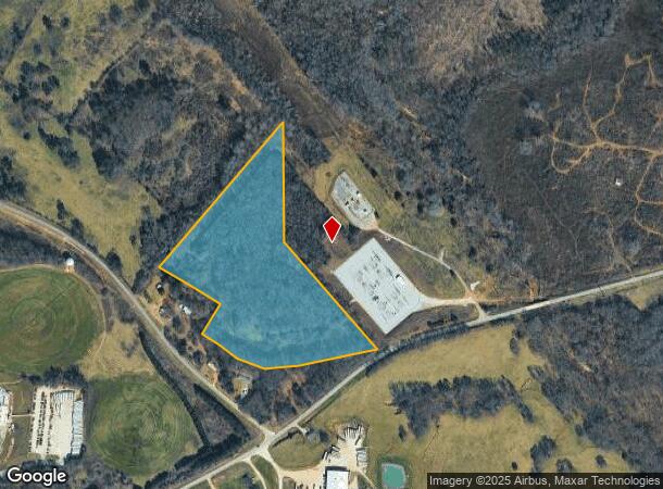  1421 Wayne Poultry Rd, Pendergrass, GA Parcel Map