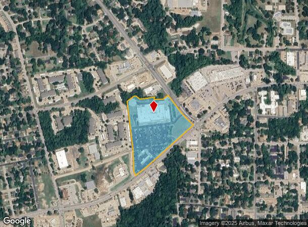  1710 11Th St, Huntsville, TX Parcel Map