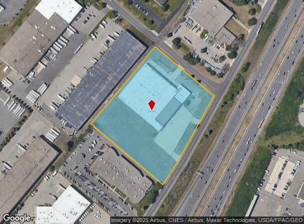  2871 W Service Rd, Saint Paul, MN Parcel Map